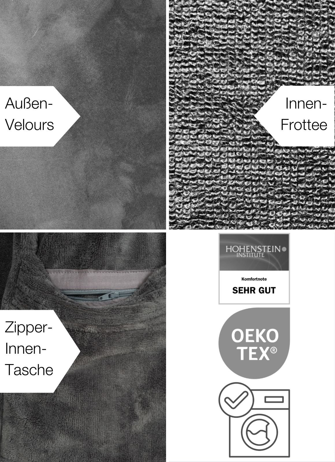 Bata ELIO2 con capucha - Image 3